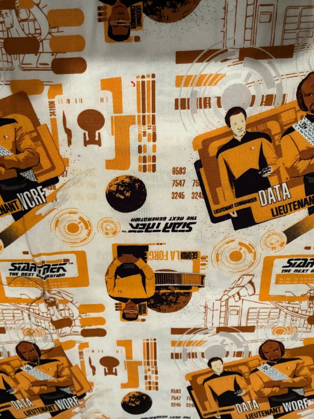 Star Trek Fabric 33" x 44"